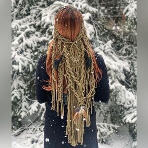 Tribal Handmade Macramé Headpiece